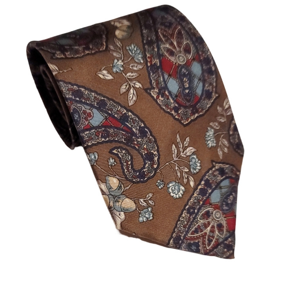Men's Silk Tie by Windridge 3.75" Wide Vintage